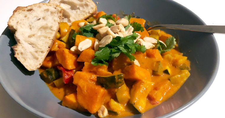 Veganes Süßkartoffel-Curry