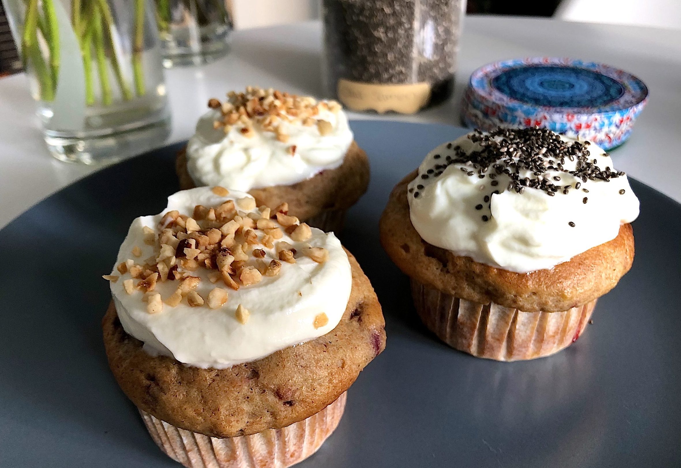 Quark-Muffins mit Himbeeren – My Recipes